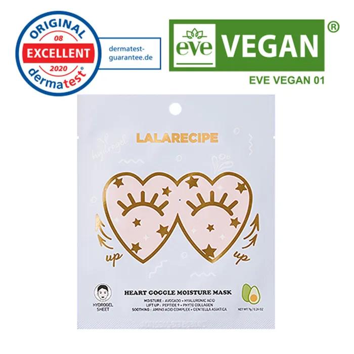 [Eve Vegan] Heart Goggle Eye & Cheek Moisture Hydrogel Mask Pack