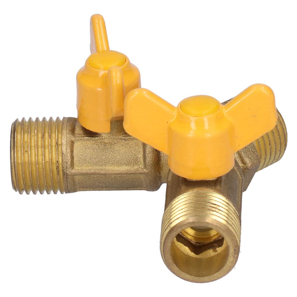 3cestný kulový kohout na palivo/plyn G1/2 vnější závit Spojka spínače zemního plynu pro palivové plynové zařízení