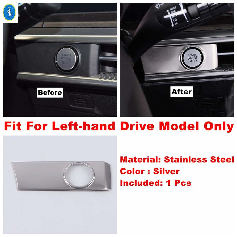 

Аксесуари - Декоративна накладка на панель керування склопідйомниками / вентиляційним отвором кондиціонера / тримачем для склянки / освітленням для KIA Optima K5 GT - 2025 Start Stop Button