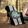 1 Stück Fußballmannschaft (30) Themen-Decke - Digitaldruck, Polyester, Gemütlich für alle Jahreszeiten, Perfekt für draußen, Camping und Reisen
