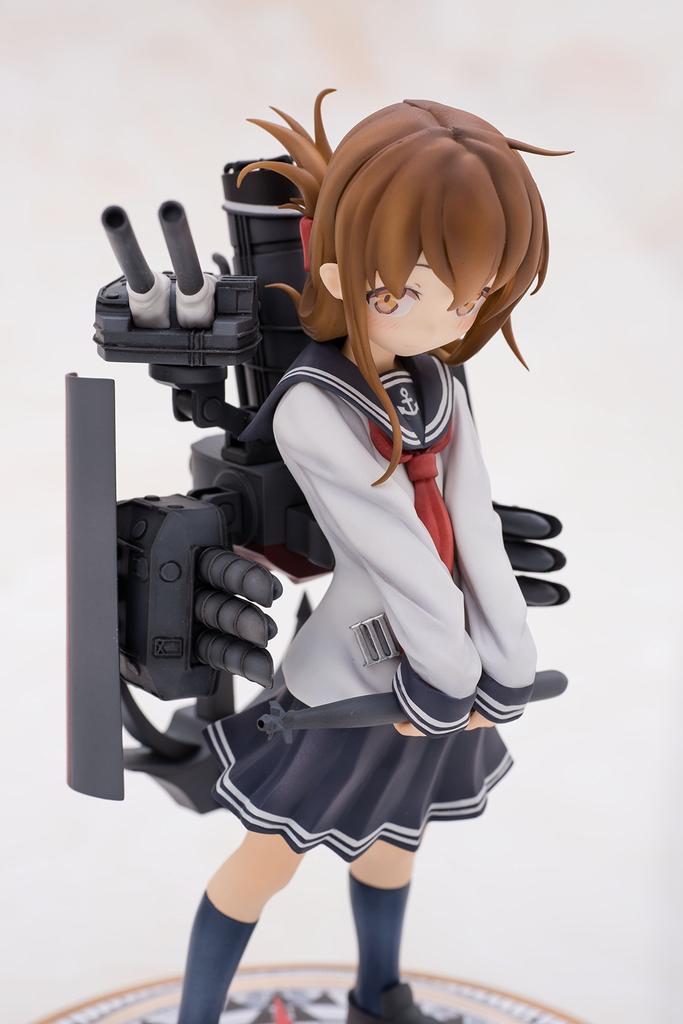 Pulchra Kantai Collection -KanColle- Den 17 Scale PVC Painted Complete Figure (Reproduction) Blue