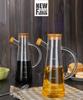 Glass Oil and Vinegar Pot, Seasoning Bottle, Soy Sauce Pot, Sealed Seasoning Scale Pot, Food Grade