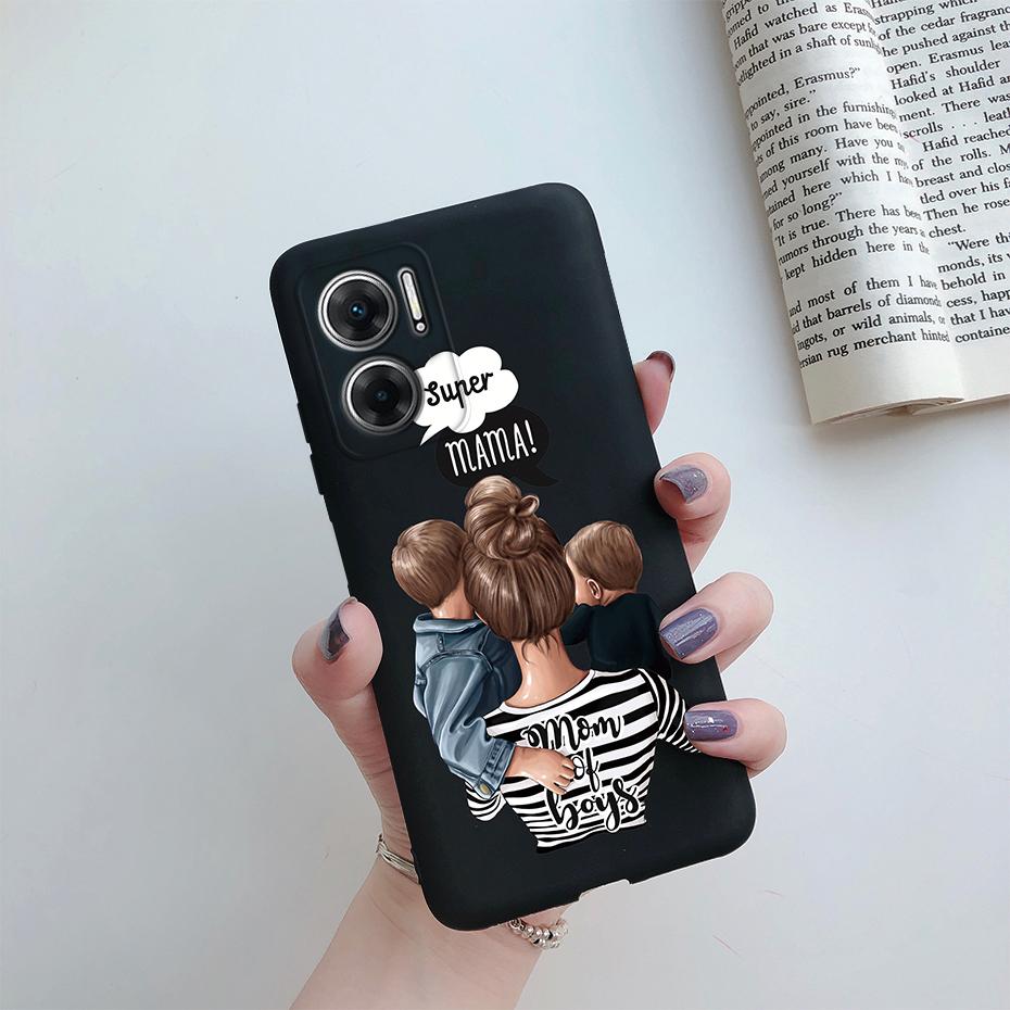 Case For Xiaomi Redmi 10 5G Case Silicone Soft Cute Pretty Girls Cover Funda For Xiaomi Redmi 10 5G 22041219G 22041219NY Bumper