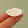 5pcs Mini Miniature Dollhouse Food 8 Styles Simulation Bowl White Dining Plate  Dollhouse Decoration