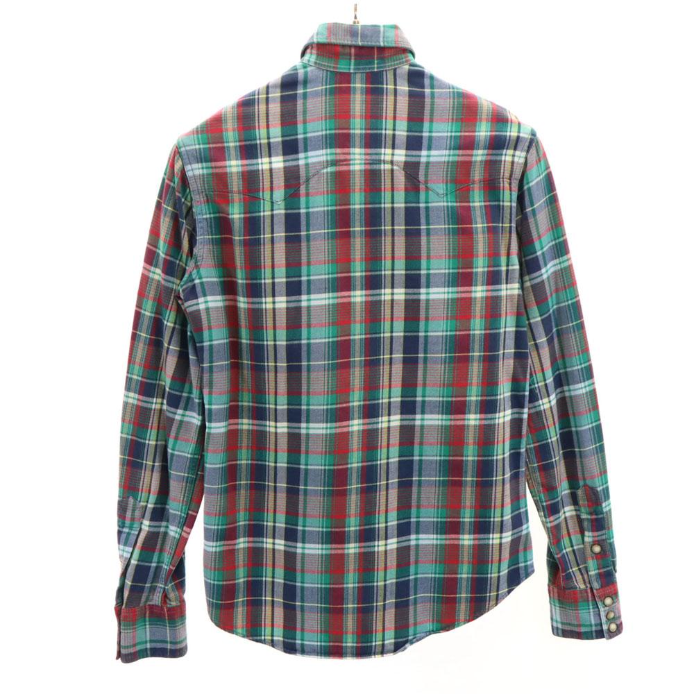 RRL Check Pattern Long sleeve Western shirt 2 RALPH LAUREN Ralph Lauren Women Used
