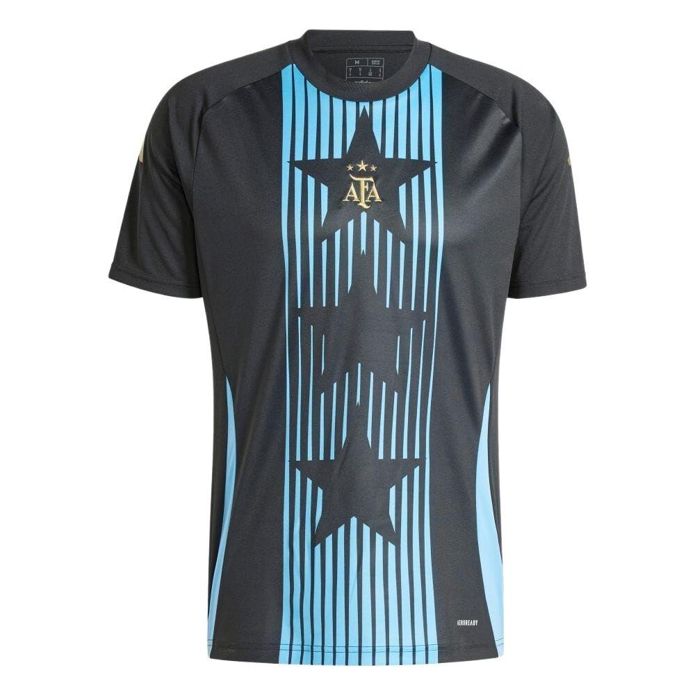 adidas Argentina Pre-Match Soccer Asia Sizing Black Blue Men s IW5363 M