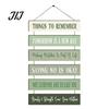 Children Room Wall Ornament Inspirational Wooden Hanging Sign, Motivational Quote Wood Plaque Decor, Study Decorative Sign Positive Saying Art