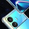 Air Bag Anti-Knock Soft Crystal Clear Transparent TPU Silicone Case Phone Cover For OPPO Realme GT NEO 5 NEO5