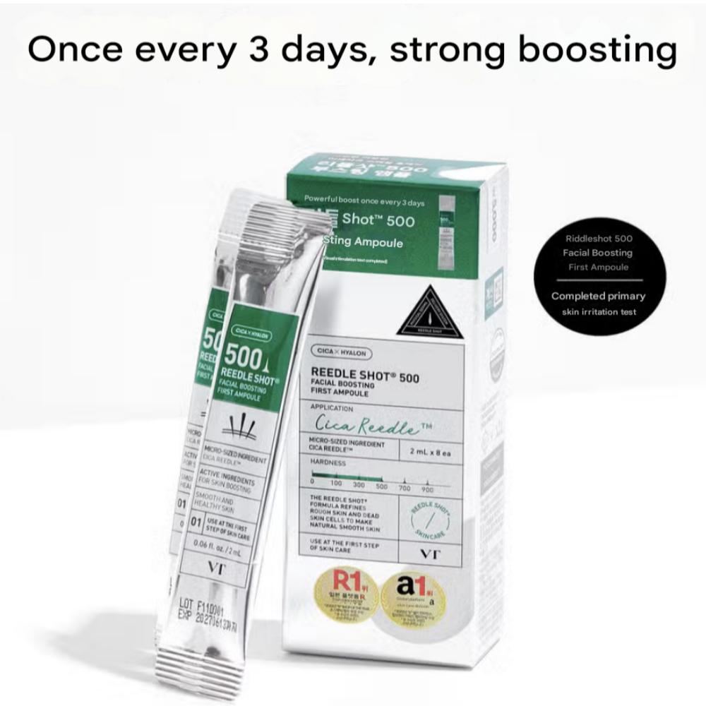VT Reedle Shot 500 Facial Boosting First Ampule