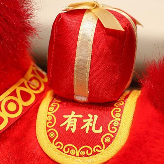 Horse Brings Wealth Plush Doll Soft PP Cotton Zodiac for Year of The Horse 2026 Cute Lucky Gift for Kids Collectors