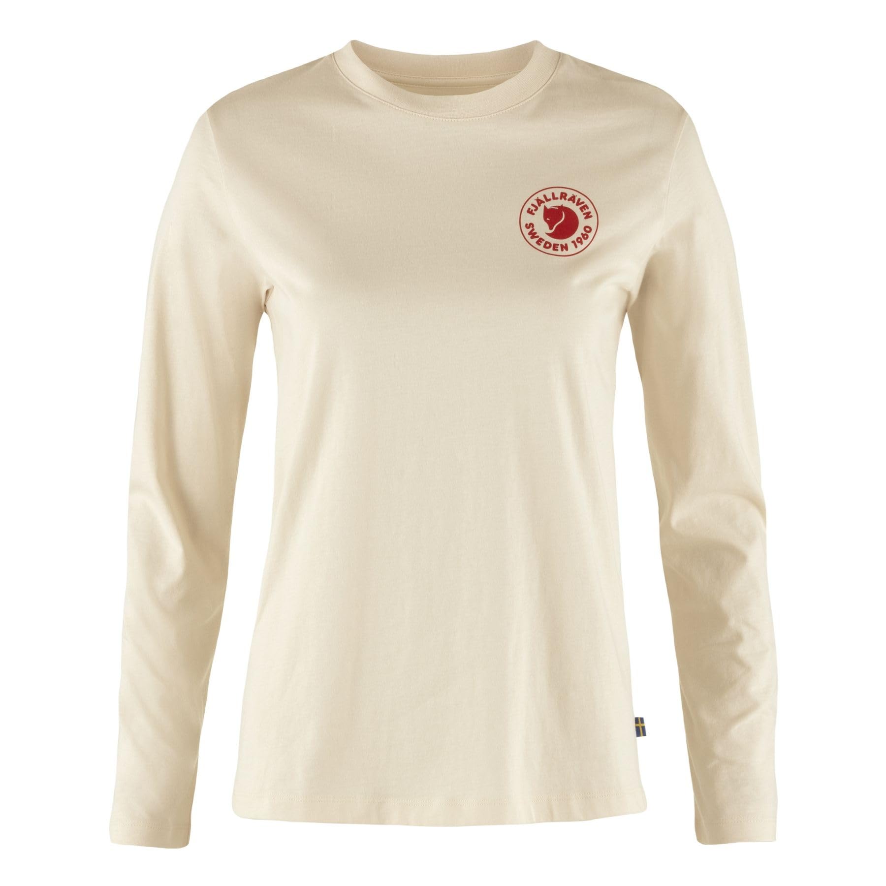 

Футболка с длинным рукавом 1960 Logo LS W 86989 Chalk White L [Fjällräven] Футболка женская