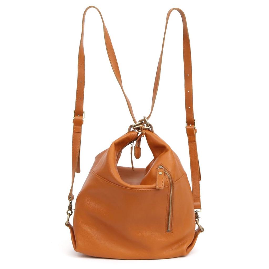 Atlanta Women's Medium 2-Way Leather Backpack, Size 32-00-00002