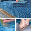 Solid Color Non-slip Sofa Cover Thicken Soft Plush Sofa Cushion Towel for Living Room Furniture Decor Slipcovers Couch Covers