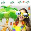 Large Palm Tree Aluminum Foil Balloons, Hawaiian Party, Seaside, Beach, Pool Party, Summer Seaside Beach Party Decoration Balloons