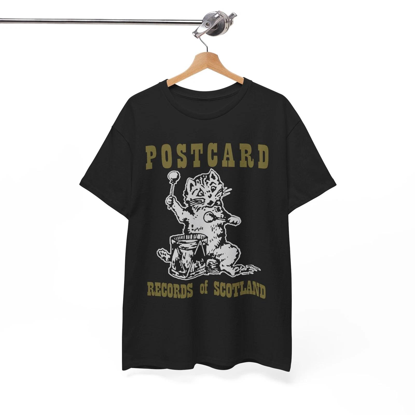 Postcard Records T-Shirt No Wave Orange Juice, Unisex Tee XXL