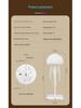 Smart Color Gradient Jellyfish Lamp with Sound Control - Dynamic Tentacle Night Light