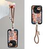 Redmi Note 14 Pro Cartoon Rivet Rope Leather Texture Fashion Case