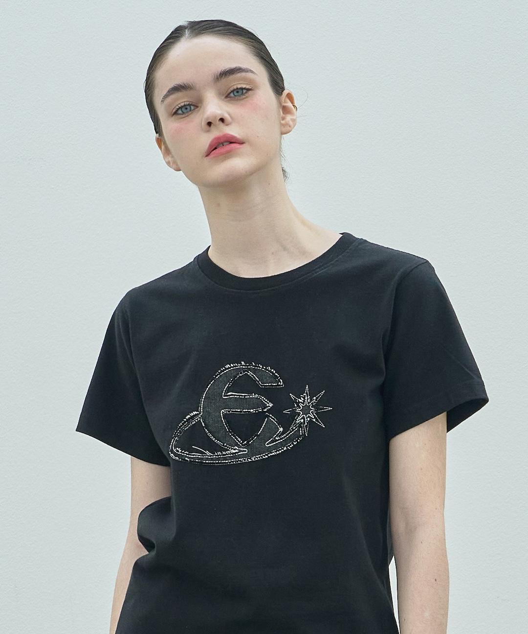 Eliotti Essential Logo Ts_Black Denim Free