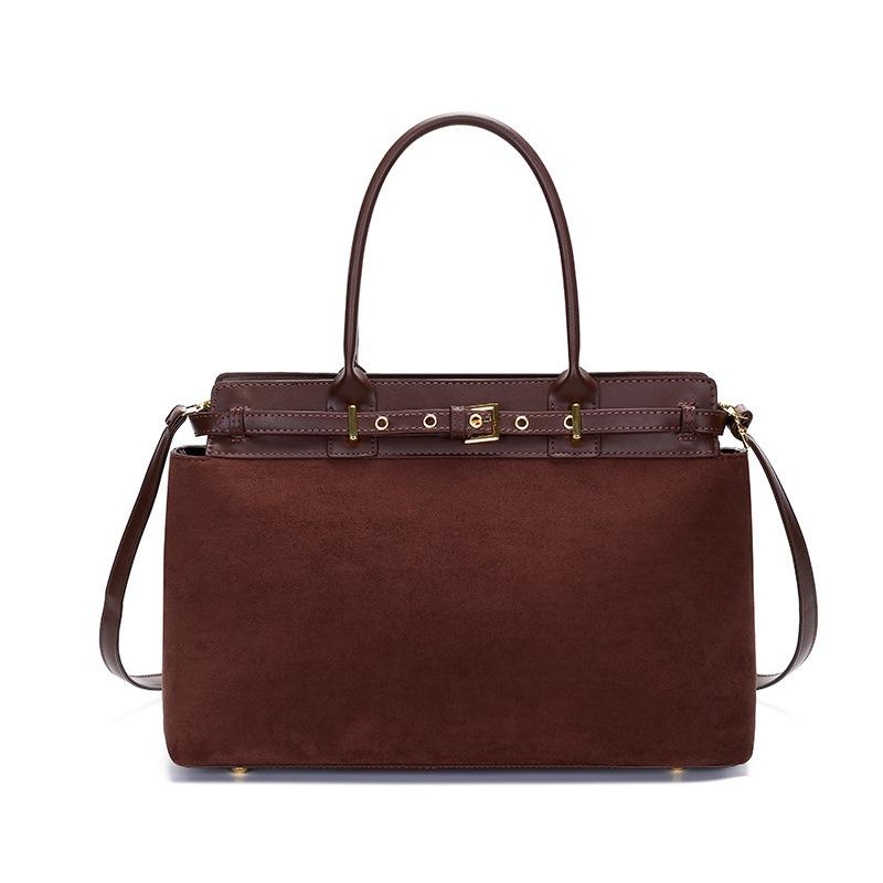 Nouveau sac cabas simple et élégant pour femmes, sac à bandoulière tendance de grande capacité, sac à main rétro pour navetteur, sac messager