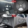 Car Steering Wheel Switch Control Button with Circuit Board Assembly For Mercedes Benz C GLK E Class W204 X204 W212 W207
