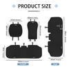 TMBCU1 For Volkswagen VW Ice Silk Car Seat Cushion Back Rear Front Non-Slip Cool Pad Golf Jetta Passat mk4 mk5 mk6 CC B5 B6 B7 Golf