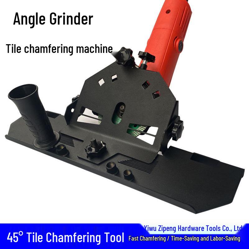 45° Tile Chamfering Tool for Beveling and Grinding