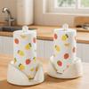 Large Capacity Vertical Napkins Rack Plastic Paper Roll Stand Tissue Stand  Kitchen