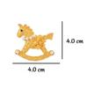 Cute Zodiac Horse Pony Pearl Brooch Animal Pin Brooches Minimalist Badge Fashion Clothing Suit Corsage Jewelry Accessories Gift