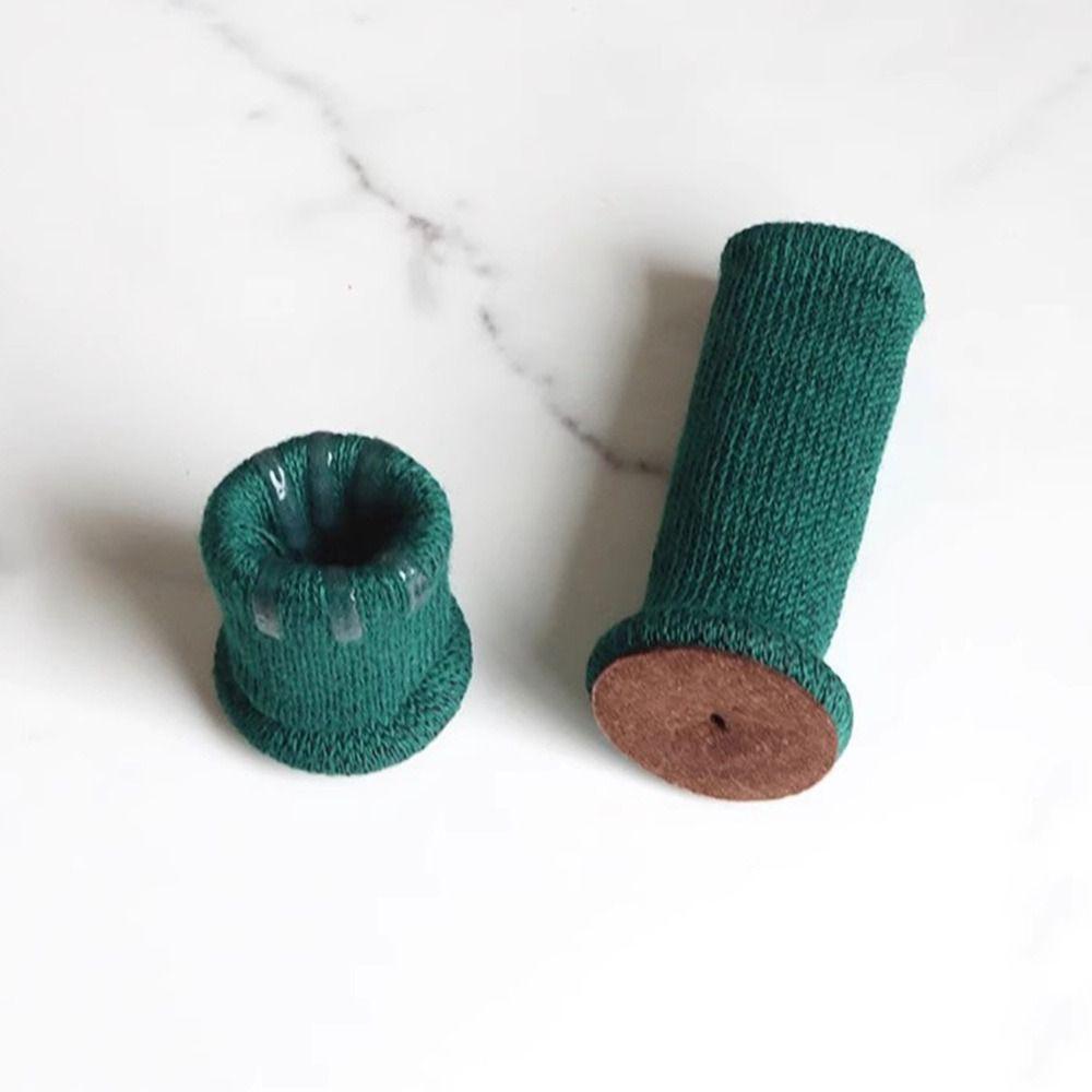 4 Stück Anti-Rutsch Stuhlbein-Abdeckung Kratzschutz Stuhl Bodenschutz Möbelschutz