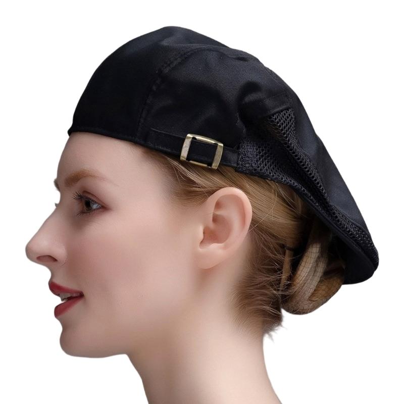 

Прочный полиэстеровый дышащий берет для персонала ресторана и кухонных работников