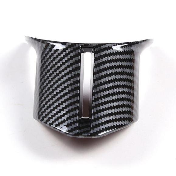 For Benz EQE EQS - ABS Carbon Fiber Steering Wheel Sheet Cover Trim 1PCS