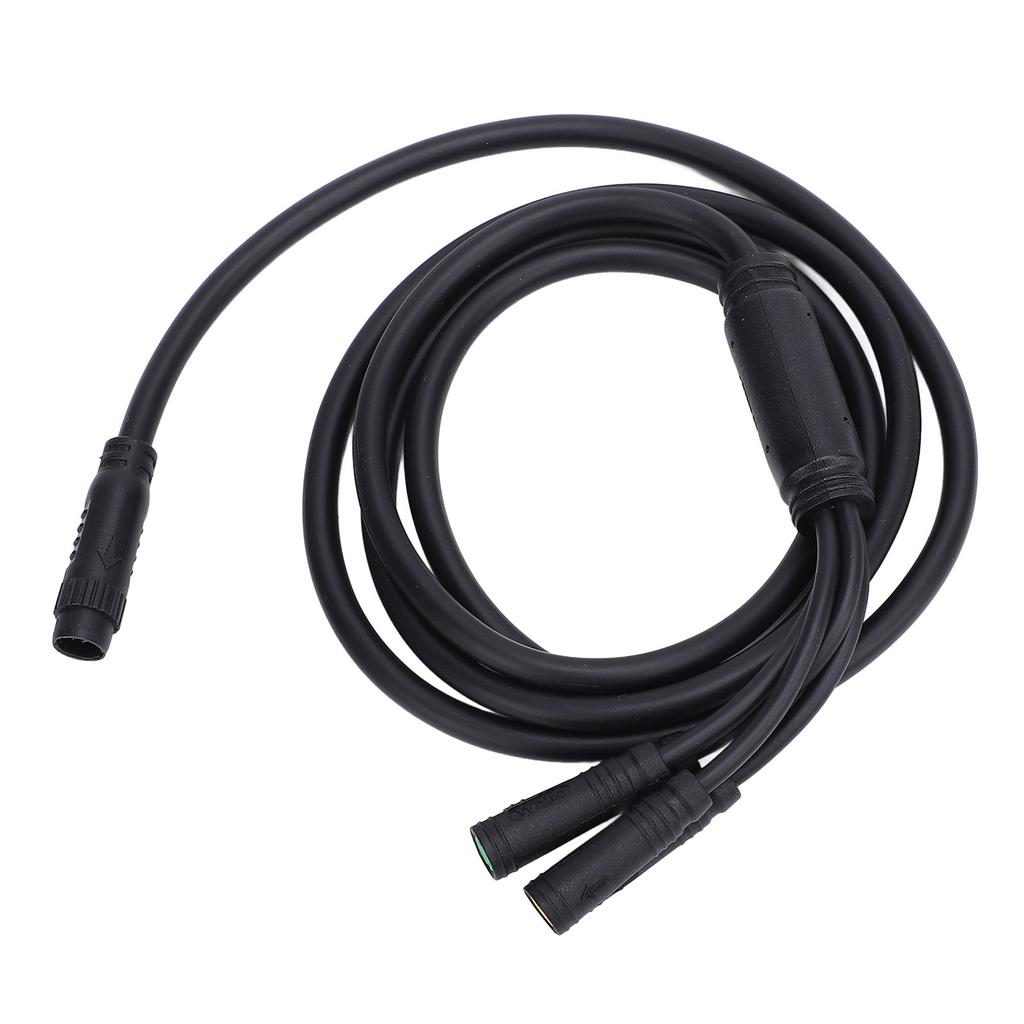 Electric Cycle Connector Cable 4.9FT Water Resistant Controller To Display Throttle Headlight Connecting Extension