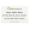 Mild By Nature, African Black Soap, Bar Soap with Oats and Plantains, 5 Oz (141 G)