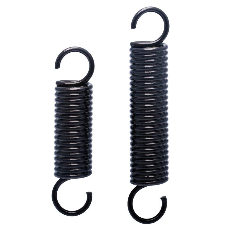 1.8mm-Open Hook Tension Spring Pullback Spring Coil Extension Spring Draught Spring 65Mn Steel