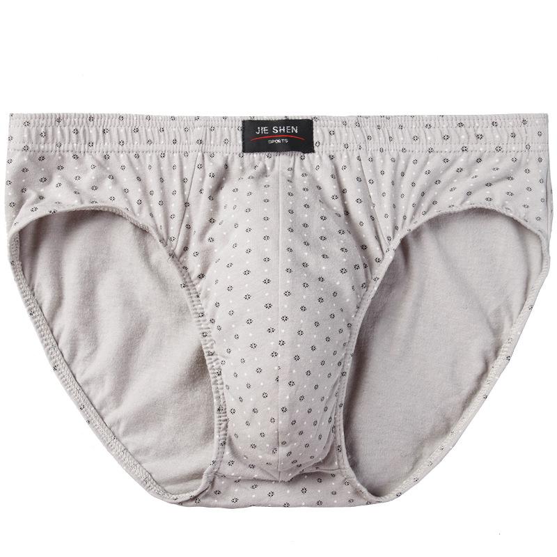 1 st Herr Större Storlek Kalsonger Underkläder Shorts Tryck Sexiga Trosor Andningsbara Elastiska Underbyxor L XL 2XL 4XL 5XL 6XL 7XL