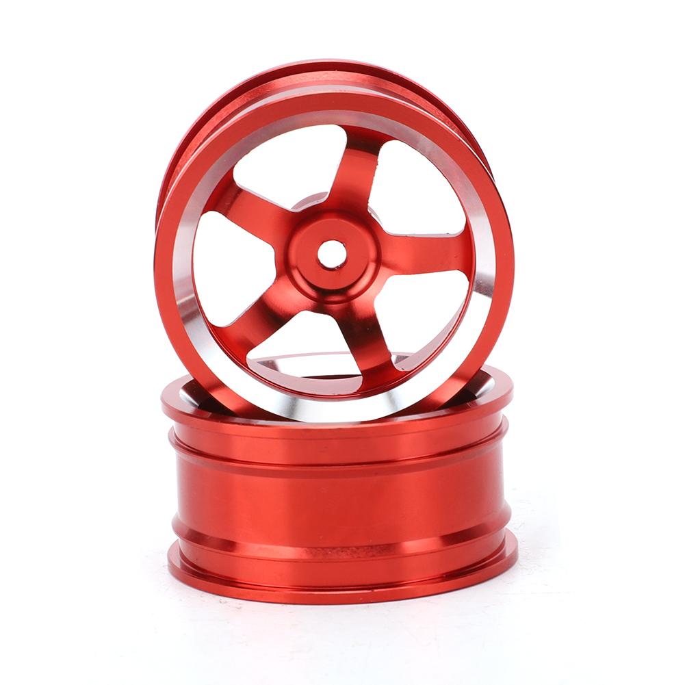 4Pcs 1 10 Aluminum Alloy Wheel Hub Accessory RC Parts Fit for HSP 94123 Touring Drift Car