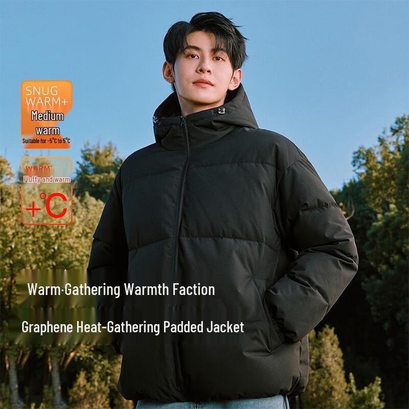 Baleno Men's S&K Hooded Padded Jacket