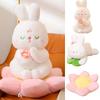 New Bunny Plush Toy Doll Soft And Fluffy Lotus Seat Cushion Sitting Rabbit Ideal Gift For Kids Bunny Plush)