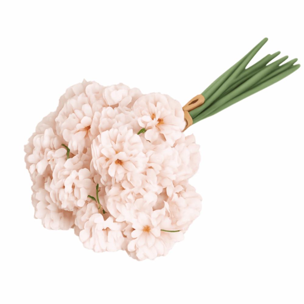 27 Heads Hydrangea Artificial Flowers Silk Petals DIY Accessories Fake Flower Photo Props Multicolor Floral Arrangement Wedding