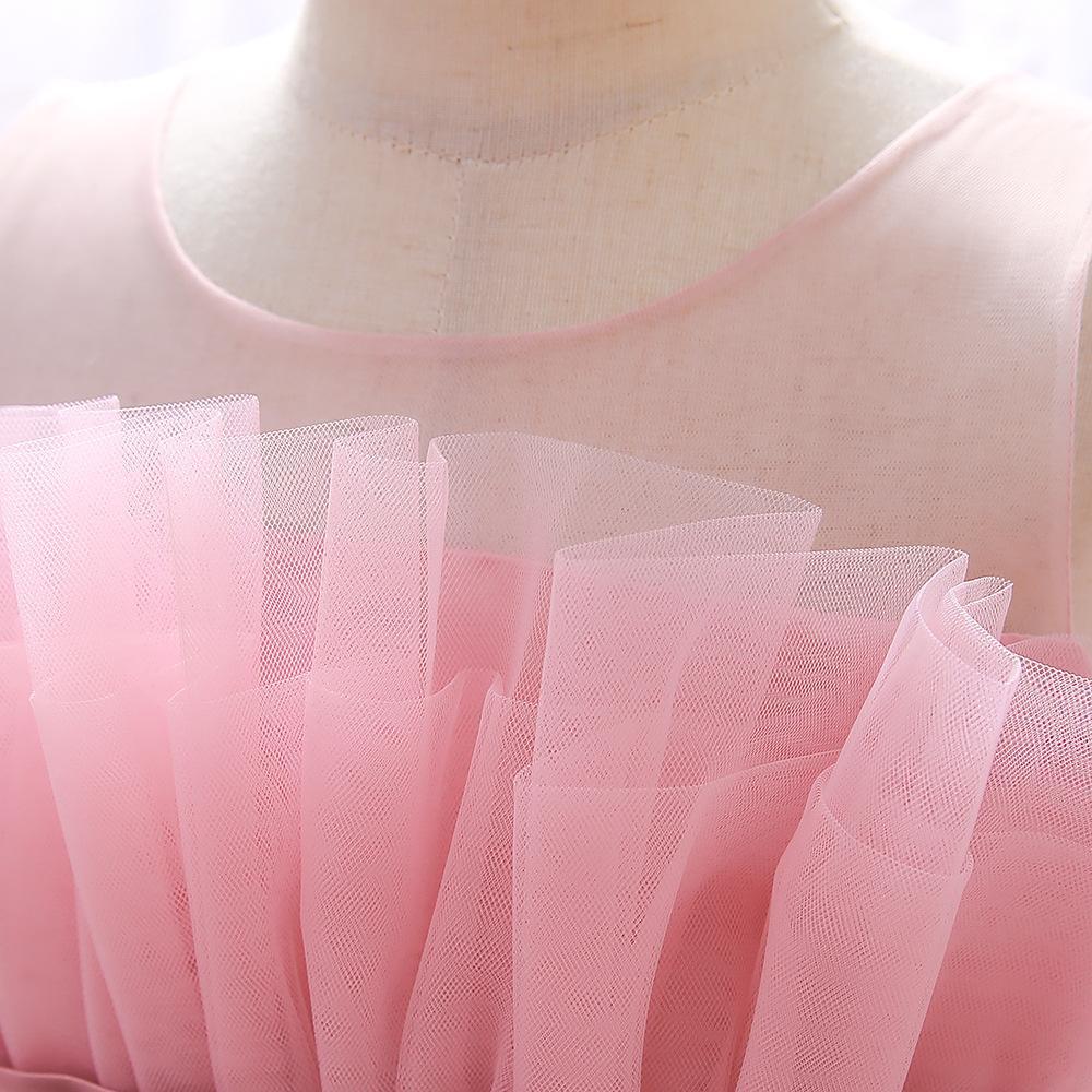 Flower Girl Dress For Wedding Baby Girl 5-10 Years Birthday Outfits Children's Girls First Communion Dresses Girl Kids Party Wear