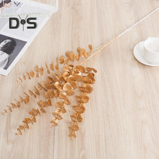 Jemné zpracování Imitace rostliny Umělá rostlina Premium Golden Ginkgo Leaves odolná vůči povětrnostním vlivům