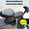 Weatherproof Cover Replacement E-Bike Front Rear Backrest Cushion Electric Bike Waterproof Cover Scratchproof