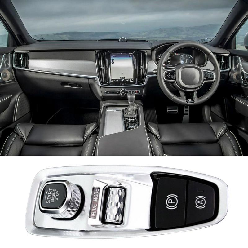 Automobile Electronic Handbrake Decoration Refitting Ignition Switch Decoration Frame For Volvos S90 XC90 V90 XC60 S60