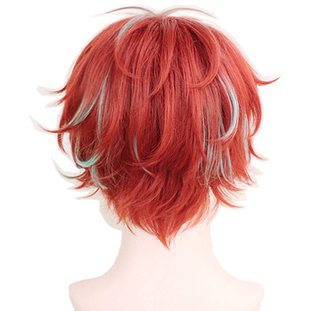 Cosplay Wig, Hypnosis Mic Cosplay Wig, Heat Resistant, Costume Accessory, Festival Wig (Kannonzaka Doppo)