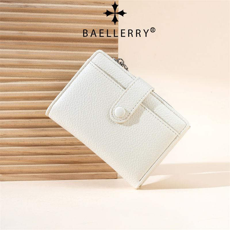 Baellerry Mini Wallets Purse for Men Women Fashion Hasp Short Card Holder Money Pack Coin Purses