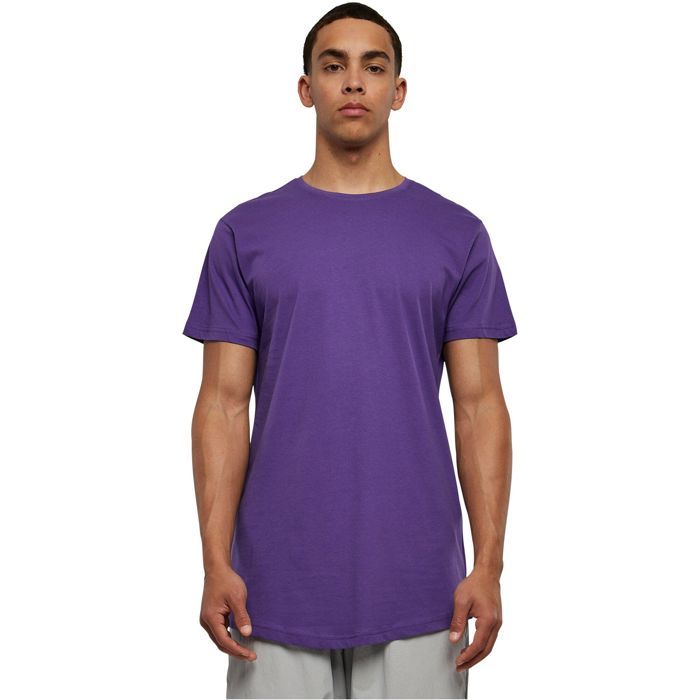 T-shirt long - Urban Classics - SHAPED - 100% coton - Ajusté - Manches longues