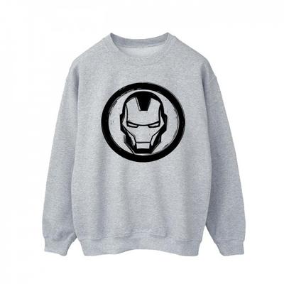 Mens Iron Man Chest Logo Sweatshirt