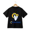 Los Angeles Rams Logo Graphic T-Shirt - NFL Football Team Sports Fan Tee