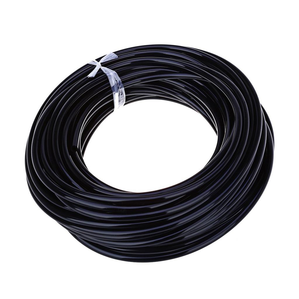 Drip Irrigation Tubing Black Distribution Line Water Hose Garden Watering Tube for DIY Garden Irrigation System