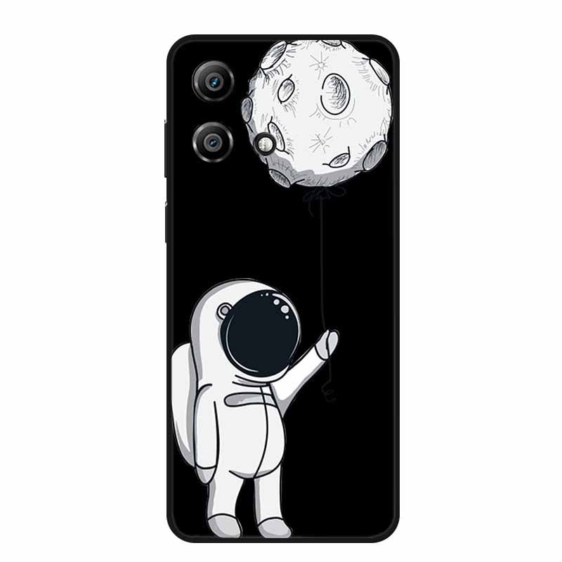 For Moto G Stylus 2023 Case Cute Cartoon Cat Black Silicone Soft Phone Case For Motorola Moto G Stylus 2023 Back Cover Case 6.5"